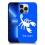 עקרב כיסוי מגן קשיח בעיצוב אישי עם השם שלך ל Apple iPhone 13 Pro יחידה אחת סקרין מובייל