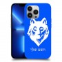 זאב כיסוי מגן קשיח בעיצוב אישי עם השם שלך ל Apple iPhone 13 Pro יחידה אחת סקרין מובייל