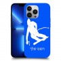 סקִי כיסוי מגן קשיח בעיצוב אישי עם השם שלך ל Apple iPhone 13 Pro יחידה אחת סקרין מובייל