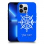 הגה - קפטן - ים כיסוי מגן קשיח בעיצוב אישי עם השם שלך ל Apple iPhone 13 Pro יחידה אחת סקרין מובייל