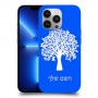 עץ כיסוי מגן קשיח בעיצוב אישי עם השם שלך ל Apple iPhone 13 Pro יחידה אחת סקרין מובייל