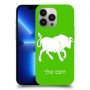 שור כיסוי מגן קשיח בעיצוב אישי עם השם שלך ל Apple iPhone 13 Pro יחידה אחת סקרין מובייל