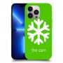 שלג כיסוי מגן קשיח בעיצוב אישי עם השם שלך ל Apple iPhone 13 Pro יחידה אחת סקרין מובייל