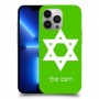 מגן דוד - ישראל כיסוי מגן קשיח בעיצוב אישי עם השם שלך ל Apple iPhone 13 Pro יחידה אחת סקרין מובייל