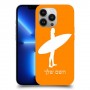 גלישה כיסוי מגן קשיח בעיצוב אישי עם השם שלך ל Apple iPhone 13 Pro יחידה אחת סקרין מובייל