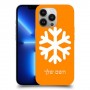 שלג כיסוי מגן קשיח בעיצוב אישי עם השם שלך ל Apple iPhone 13 Pro יחידה אחת סקרין מובייל