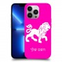 אריה כיסוי מגן קשיח בעיצוב אישי עם השם שלך ל Apple iPhone 13 Pro יחידה אחת סקרין מובייל