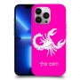 עקרב כיסוי מגן קשיח בעיצוב אישי עם השם שלך ל Apple iPhone 13 Pro יחידה אחת סקרין מובייל