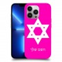 מגן דוד - ישראל כיסוי מגן קשיח בעיצוב אישי עם השם שלך ל Apple iPhone 13 Pro יחידה אחת סקרין מובייל