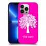 עץ כיסוי מגן קשיח בעיצוב אישי עם השם שלך ל Apple iPhone 13 Pro יחידה אחת סקרין מובייל