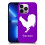 תרנגול כיסוי מגן קשיח בעיצוב אישי עם השם שלך ל Apple iPhone 13 Pro יחידה אחת סקרין מובייל