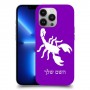 עקרב כיסוי מגן קשיח בעיצוב אישי עם השם שלך ל Apple iPhone 13 Pro יחידה אחת סקרין מובייל