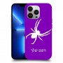 עכביש כיסוי מגן קשיח בעיצוב אישי עם השם שלך ל Apple iPhone 13 Pro יחידה אחת סקרין מובייל