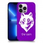 זאב כיסוי מגן קשיח בעיצוב אישי עם השם שלך ל Apple iPhone 13 Pro יחידה אחת סקרין מובייל