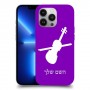 כינור כיסוי מגן קשיח בעיצוב אישי עם השם שלך ל Apple iPhone 13 Pro יחידה אחת סקרין מובייל