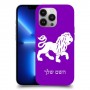 אריה כיסוי מגן קשיח בעיצוב אישי עם השם שלך ל Apple iPhone 13 Pro יחידה אחת סקרין מובייל
