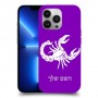 עקרב כיסוי מגן קשיח בעיצוב אישי עם השם שלך ל Apple iPhone 13 Pro יחידה אחת סקרין מובייל
