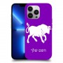 שור כיסוי מגן קשיח בעיצוב אישי עם השם שלך ל Apple iPhone 13 Pro יחידה אחת סקרין מובייל