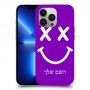 סמיילי כיסוי מגן קשיח בעיצוב אישי עם השם שלך ל Apple iPhone 13 Pro יחידה אחת סקרין מובייל