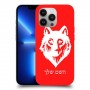 זאב כיסוי מגן קשיח בעיצוב אישי עם השם שלך ל Apple iPhone 13 Pro יחידה אחת סקרין מובייל