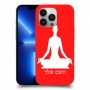 יוגה כיסוי מגן קשיח בעיצוב אישי עם השם שלך ל Apple iPhone 13 Pro יחידה אחת סקרין מובייל