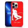 סקִי כיסוי מגן קשיח בעיצוב אישי עם השם שלך ל Apple iPhone 13 Pro יחידה אחת סקרין מובייל