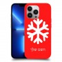 שלג כיסוי מגן קשיח בעיצוב אישי עם השם שלך ל Apple iPhone 13 Pro יחידה אחת סקרין מובייל