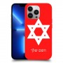 מגן דוד - ישראל כיסוי מגן קשיח בעיצוב אישי עם השם שלך ל Apple iPhone 13 Pro יחידה אחת סקרין מובייל
