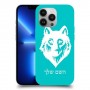 זאב כיסוי מגן קשיח בעיצוב אישי עם השם שלך ל Apple iPhone 13 Pro יחידה אחת סקרין מובייל