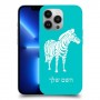 זברה כיסוי מגן קשיח בעיצוב אישי עם השם שלך ל Apple iPhone 13 Pro יחידה אחת סקרין מובייל