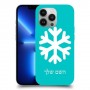 שלג כיסוי מגן קשיח בעיצוב אישי עם השם שלך ל Apple iPhone 13 Pro יחידה אחת סקרין מובייל