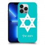 מגן דוד - ישראל כיסוי מגן קשיח בעיצוב אישי עם השם שלך ל Apple iPhone 13 Pro יחידה אחת סקרין מובייל
