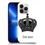 כתר מלכותי כיסוי מגן קשיח בעיצוב אישי עם השם שלך ל Apple iPhone 13 Pro יחידה אחת סקרין מובייל