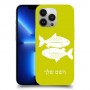 דגים כיסוי מגן קשיח בעיצוב אישי עם השם שלך ל Apple iPhone 13 Pro יחידה אחת סקרין מובייל