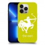 קשת כיסוי מגן קשיח בעיצוב אישי עם השם שלך ל Apple iPhone 13 Pro יחידה אחת סקרין מובייל