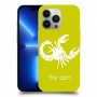 עקרב כיסוי מגן קשיח בעיצוב אישי עם השם שלך ל Apple iPhone 13 Pro יחידה אחת סקרין מובייל