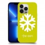 שלג כיסוי מגן קשיח בעיצוב אישי עם השם שלך ל Apple iPhone 13 Pro יחידה אחת סקרין מובייל