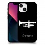 חצוצרה כיסוי מגן קשיח בעיצוב אישי עם השם שלך ל Apple iPhone 13 mini יחידה אחת סקרין מובייל