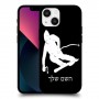 סקִי כיסוי מגן קשיח בעיצוב אישי עם השם שלך ל Apple iPhone 13 mini יחידה אחת סקרין מובייל