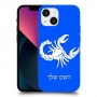 עקרב כיסוי מגן קשיח בעיצוב אישי עם השם שלך ל Apple iPhone 13 mini יחידה אחת סקרין מובייל