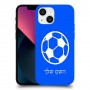 כדורגל - כדור כיסוי מגן קשיח בעיצוב אישי עם השם שלך ל Apple iPhone 13 mini יחידה אחת סקרין מובייל