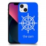 הגה - קפטן - ים כיסוי מגן קשיח בעיצוב אישי עם השם שלך ל Apple iPhone 13 mini יחידה אחת סקרין מובייל
