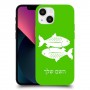 דגים כיסוי מגן קשיח בעיצוב אישי עם השם שלך ל Apple iPhone 13 mini יחידה אחת סקרין מובייל
