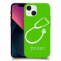 רופא סטטוסקופ כיסוי מגן קשיח בעיצוב אישי עם השם שלך ל Apple iPhone 13 mini יחידה אחת סקרין מובייל