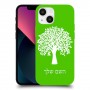 עץ כיסוי מגן קשיח בעיצוב אישי עם השם שלך ל Apple iPhone 13 mini יחידה אחת סקרין מובייל