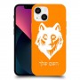 זאב כיסוי מגן קשיח בעיצוב אישי עם השם שלך ל Apple iPhone 13 mini יחידה אחת סקרין מובייל