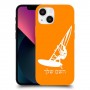 גלישת מפרש כיסוי מגן קשיח בעיצוב אישי עם השם שלך ל Apple iPhone 13 mini יחידה אחת סקרין מובייל