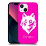 זאב כיסוי מגן קשיח בעיצוב אישי עם השם שלך ל Apple iPhone 13 mini יחידה אחת סקרין מובייל