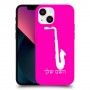 סקספון כיסוי מגן קשיח בעיצוב אישי עם השם שלך ל Apple iPhone 13 mini יחידה אחת סקרין מובייל