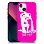 דלי כיסוי מגן קשיח בעיצוב אישי עם השם שלך ל Apple iPhone 13 mini יחידה אחת סקרין מובייל